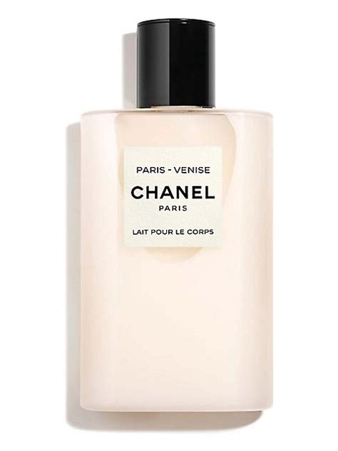 lait pour le corps gabrielle de chanel|PARIS .